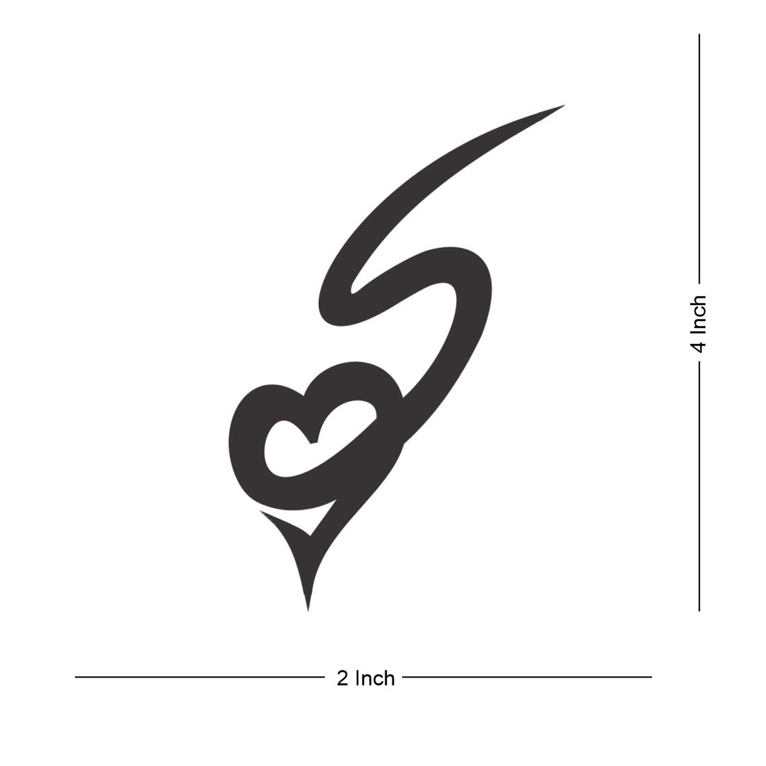 Heartbeat S Letter Tattoo Designs On Hand Mehndi - Viraltattoo | Name tattoo  on hand, Tattoo lettering, Heartbeat tattoo with name